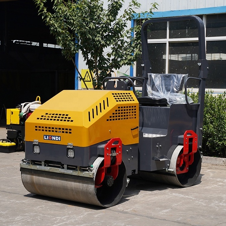 Driving Vibratory diesel Asphalt Road Rollercompactor 2..5 Ton small Mini Road Roller