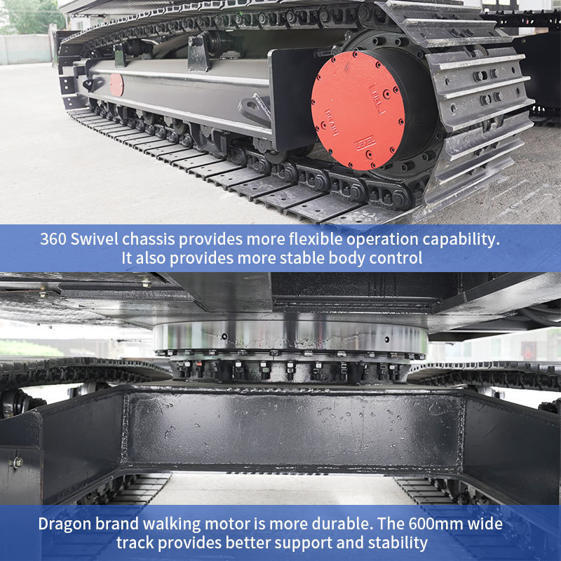 SDLQ New Full hydraulic drop hammer pile driver ground crawler screw rotary drilling rig pile driver for sale