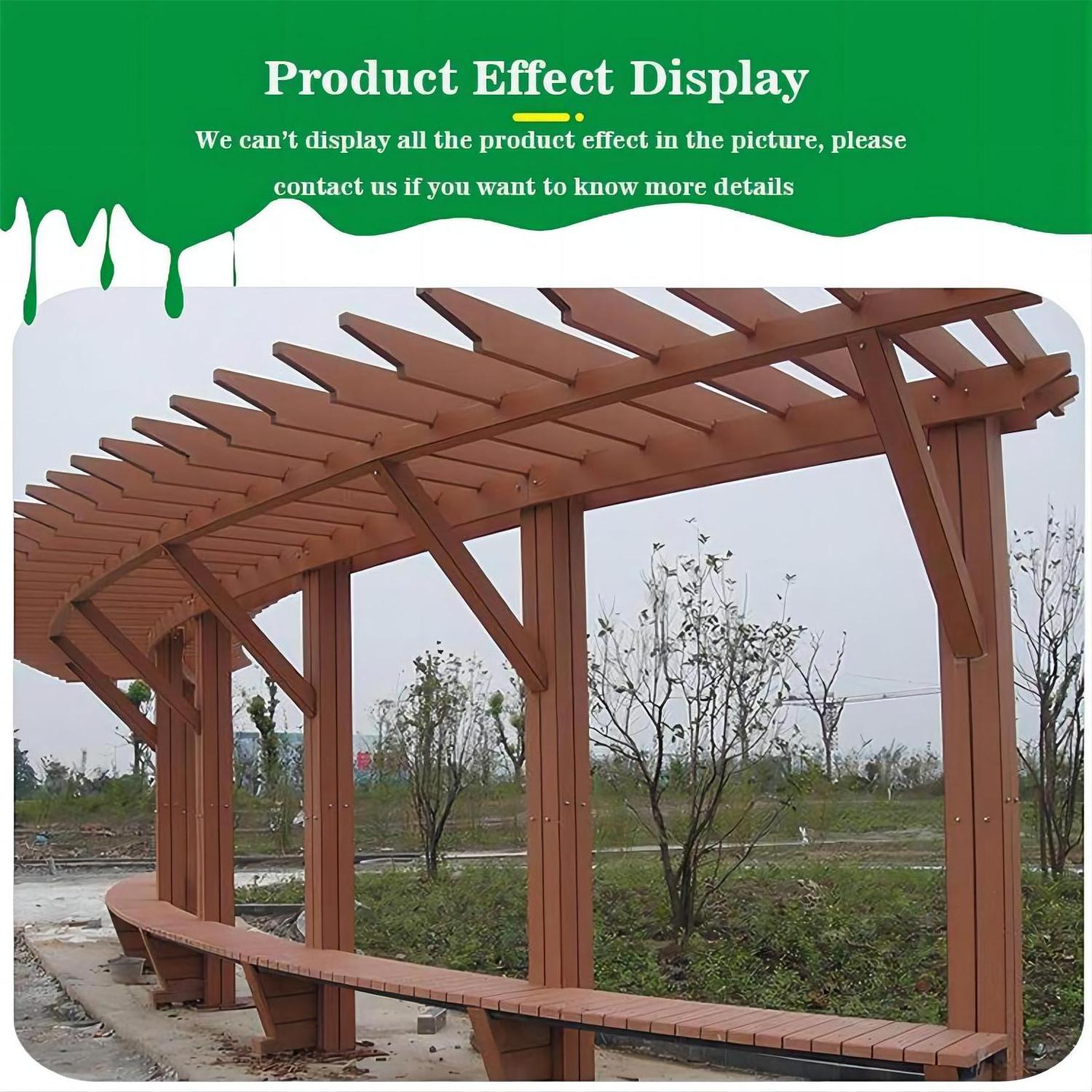 Outdoor Weather Resistant Mildew Proof Waterproof Wood Grain Water-Based Wood Wax Oil