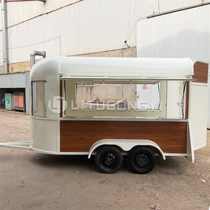 Hot Dog Electric Food Cart Mobile Kitchen Restaurant Vintage Mobile Coffee Van Beer Bar Ice Cream Cart Mobile Food Trucks