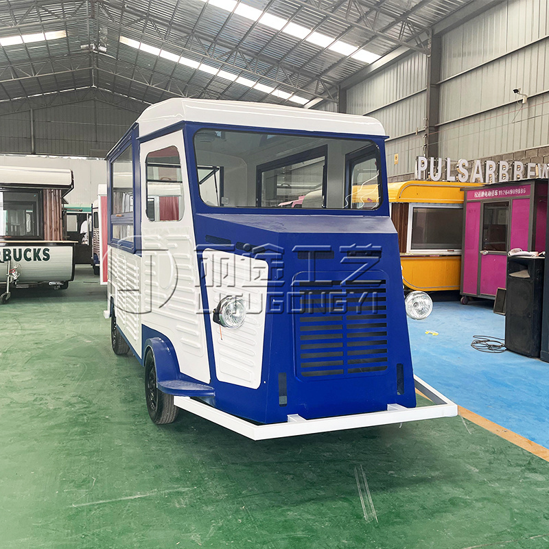 LITU Factory direct sales custom Kitchen Catering BBQ Food Trailer Carros De Comida Fast Food Truck for Sale Europe