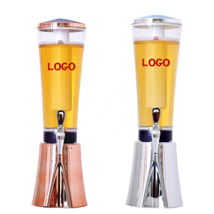 Popular Juice Drink tower for party restaurant self-service Drink Dispenser cold Drink Beer Tower milk Juice Dispenser