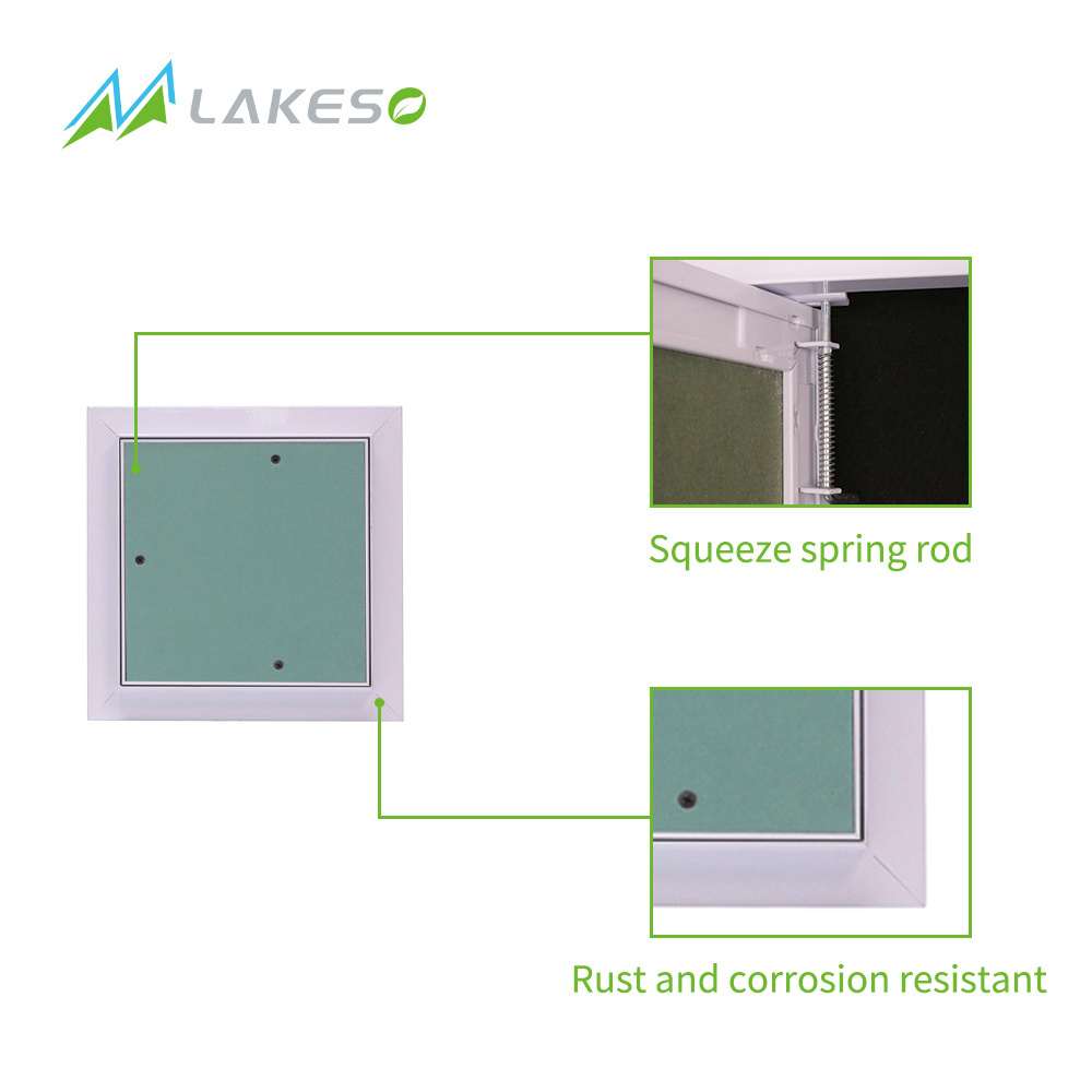 HVAC Aluminum Access Panel Gypsum Board with Frame Access Panel Doors for ceiling and Wall Application