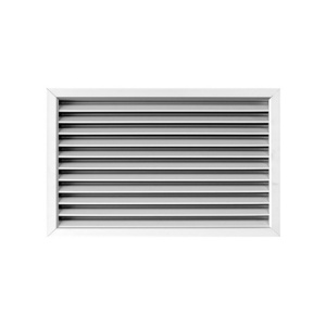 Lakeso Hvac Rainproof Louver Aluminum Privacy Door Air Grille Removable Louver