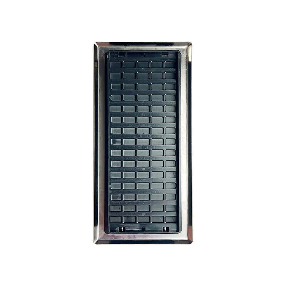 4*10 inch Heavy Duty Floor Air Vent Cover with Metal Damper Air Ventilation Register  Air Grille