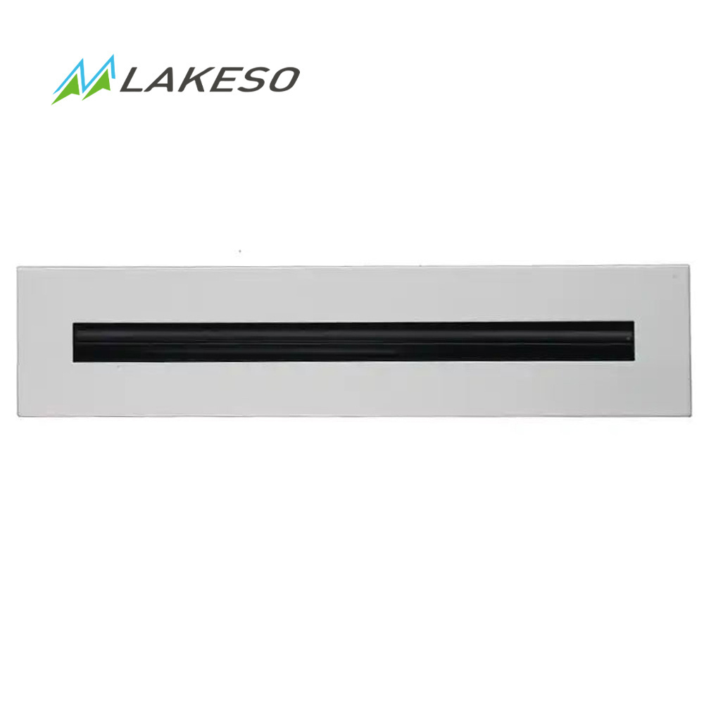 Lakeso AC Vent Cover Aluminium Linear Slot Diffuser Air Grille For Ventilation Air Grill