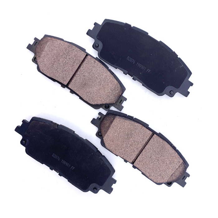 Brake pad disc pads are used for Toyota rear wheel brake pads