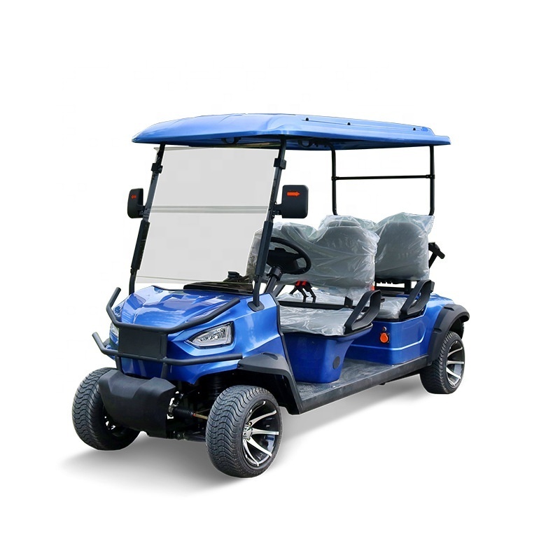 2/4/6/8 Seaters UTV Electric Golf Cart Club Car For Sale Sightseeing Trolley  2023 New Manufactory Utility Vehicle