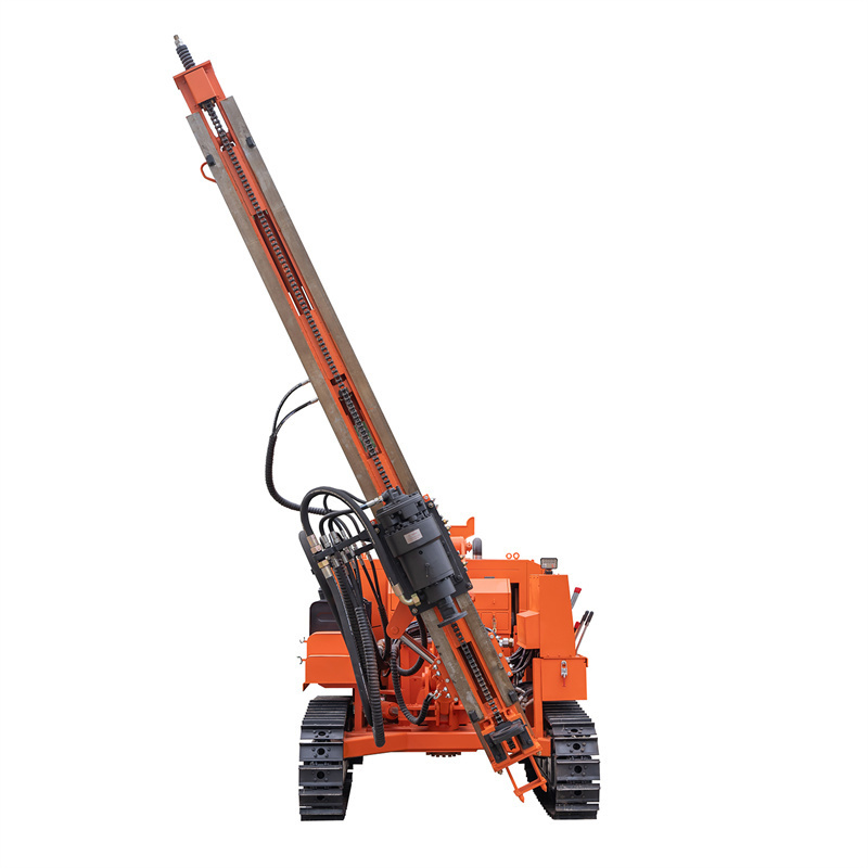 Solar Screw Pile Machine Small Helical Pile Installation Equipment In Ground Pile Anchor