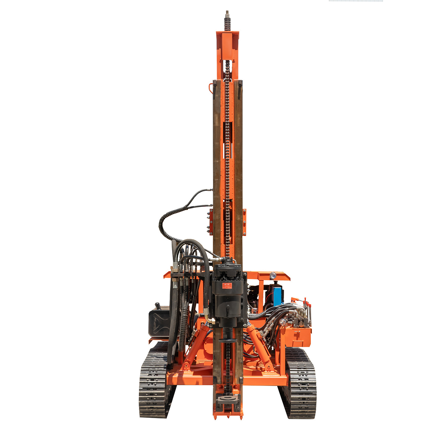 Solar Piling Machine For Ground Screw Pile