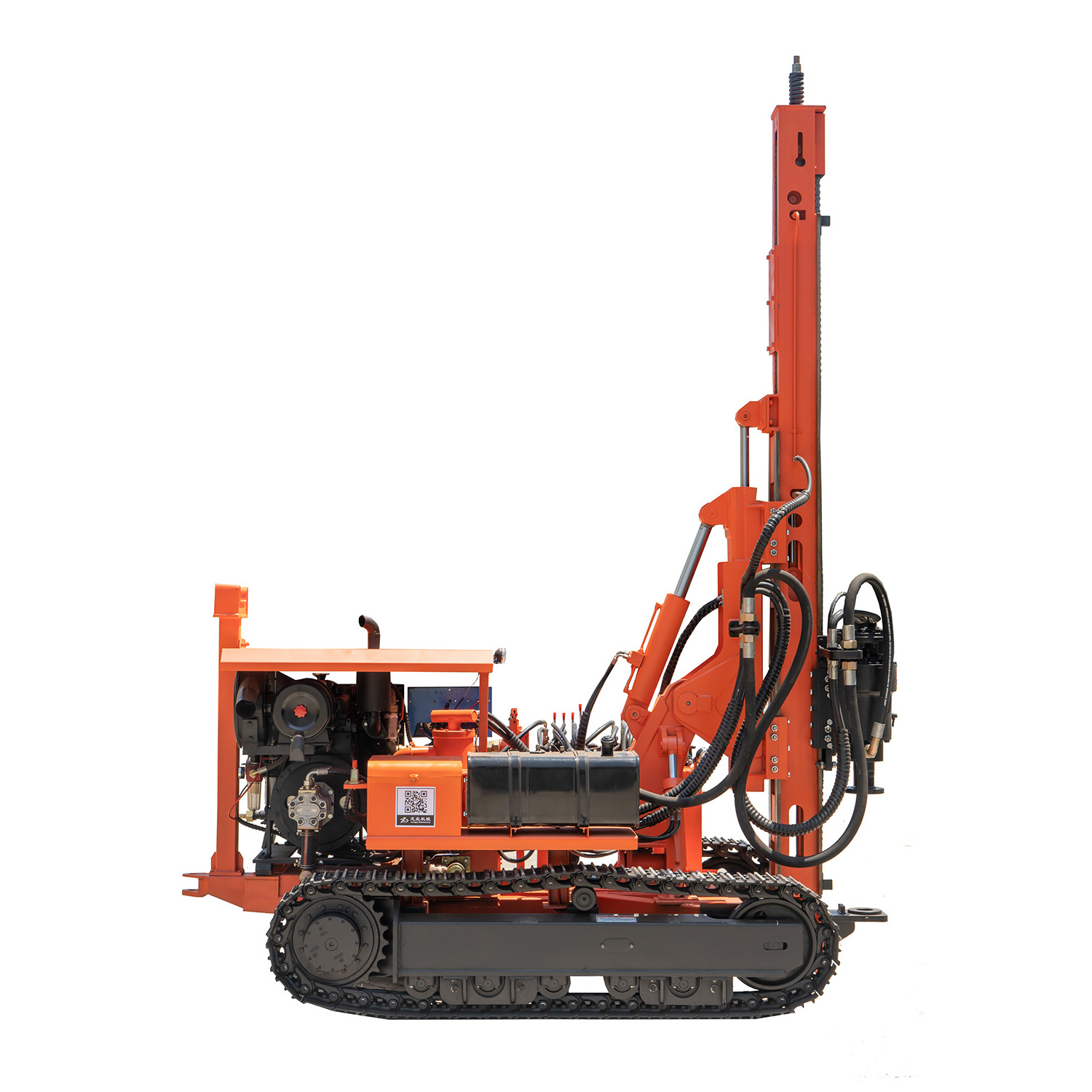 Solar Piling Machine For Ground Screw Pile