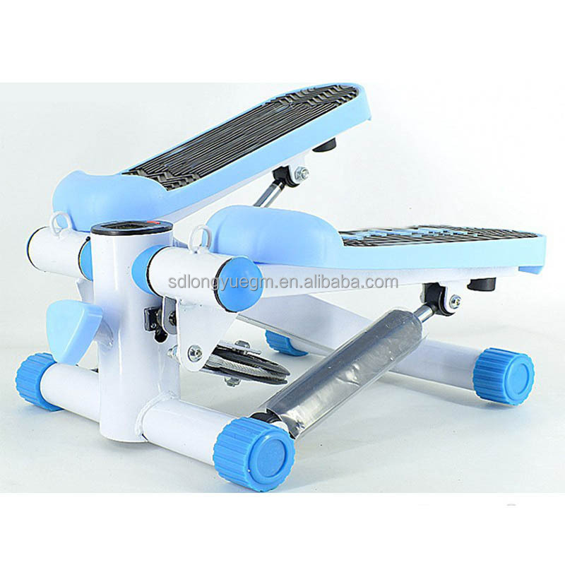 Popular Gym Exercise Machine Mini Stair Stepper With Resistance Band Multifunction Twist Fitness Exercise Stepper