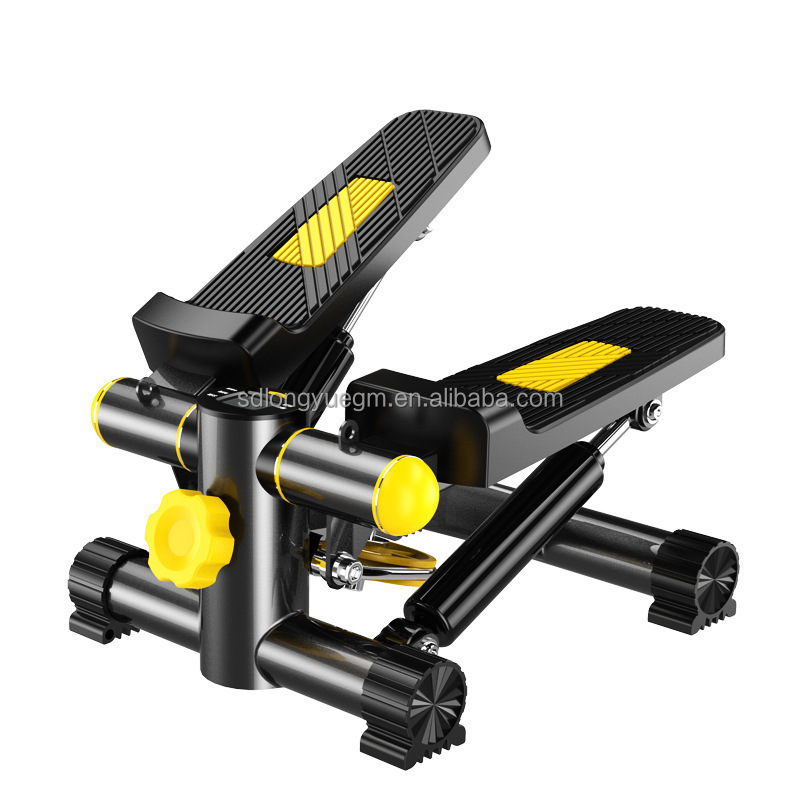 Popular Gym Exercise Machine Mini Stair Stepper With Resistance Band Multifunction Twist Fitness Exercise Stepper