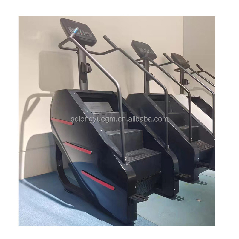 Custom Logo Fitness Elliptical Treadmill Electric Commercial Stair Climber Gym Equipment Exercise Fitness Climbing Machine