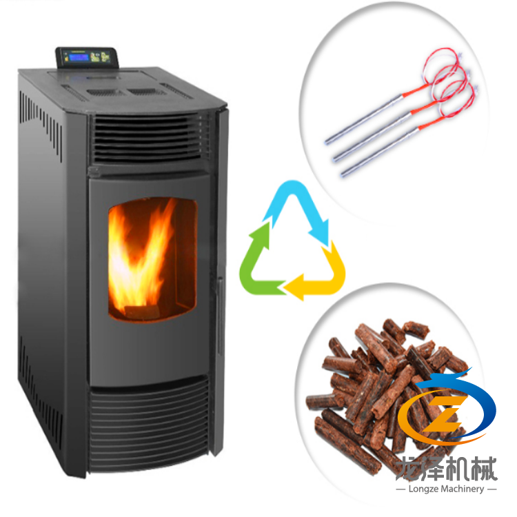 patio display heater pellet stove