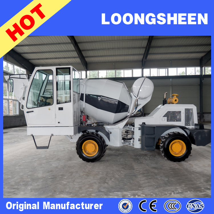 New Condition 1m3 2m3 3m3 4m3 Mini Concrete Mixer Truck For Sale