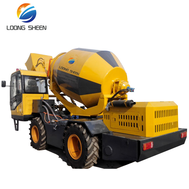 New Condition 1m3 2m3 3m3 4m3 Mini Concrete Mixer Truck For Sale