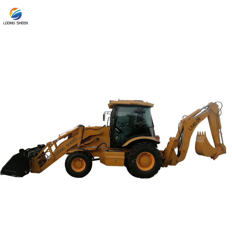 WHOLESALE PRICE small backhoes for sale 4x4 backhoe loader Chinese cheap backhoe loader