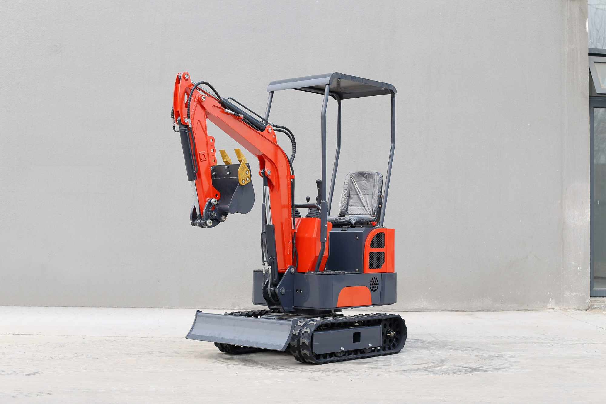 Free shipping!!!   hot sale   CE/EPA best digger 1 ton 1.2 ton 1.5ton  hydraulic thumb Crawler  mini excavator