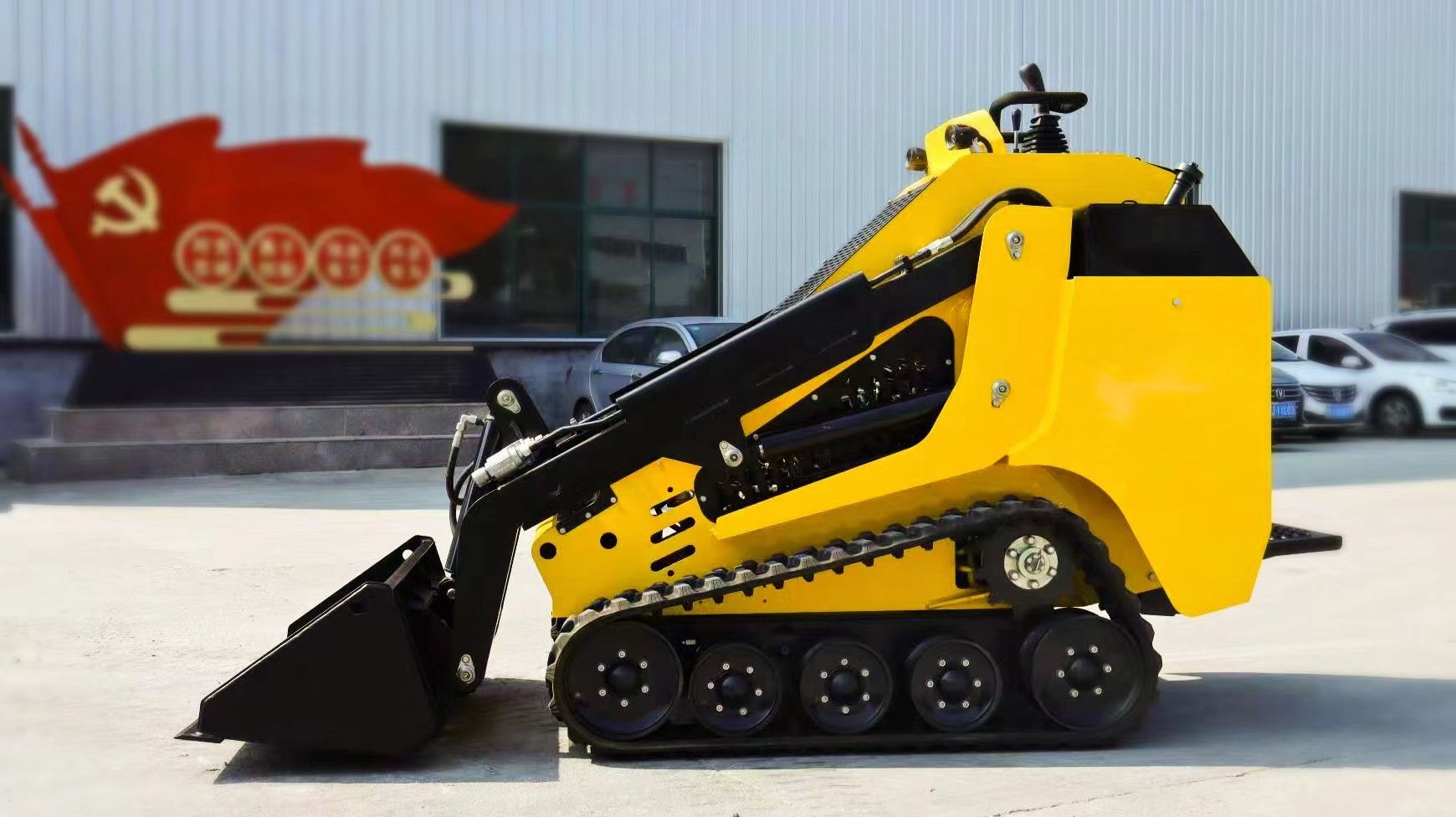 NEW CE Epa Engine Diesel Minicargador Skidsteer Mini Wheel Crawler Loader Earth-moving Machinery Mini Skid Steer Loader