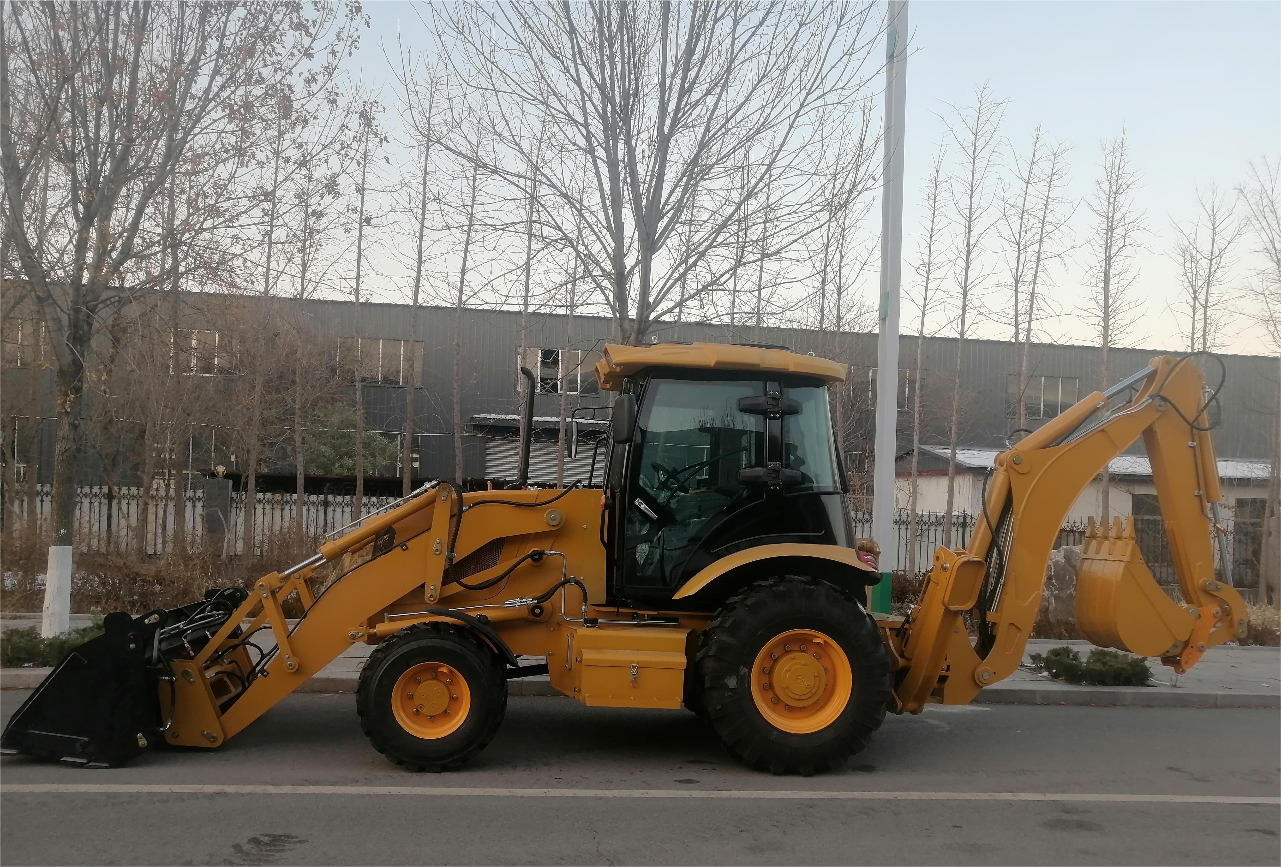 WHOLESALE PRICE small backhoes for sale 4x4 backhoe loader Chinese cheap backhoe loader