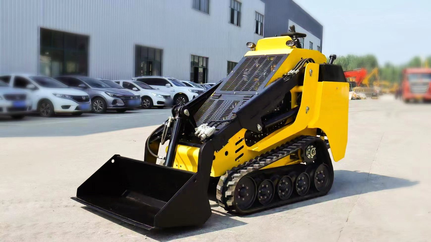 NEW CE Epa Engine Diesel Minicargador Skidsteer Mini Wheel Crawler Loader Earth-moving Machinery Mini Skid Steer Loader