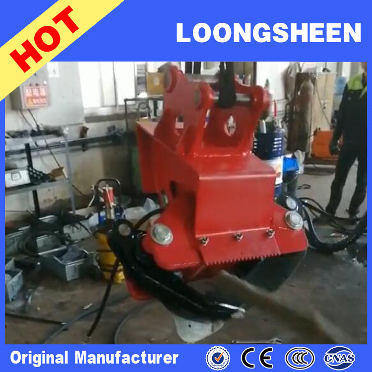 excavator hydraulic tree shear wood shear excavator tree cutter shear