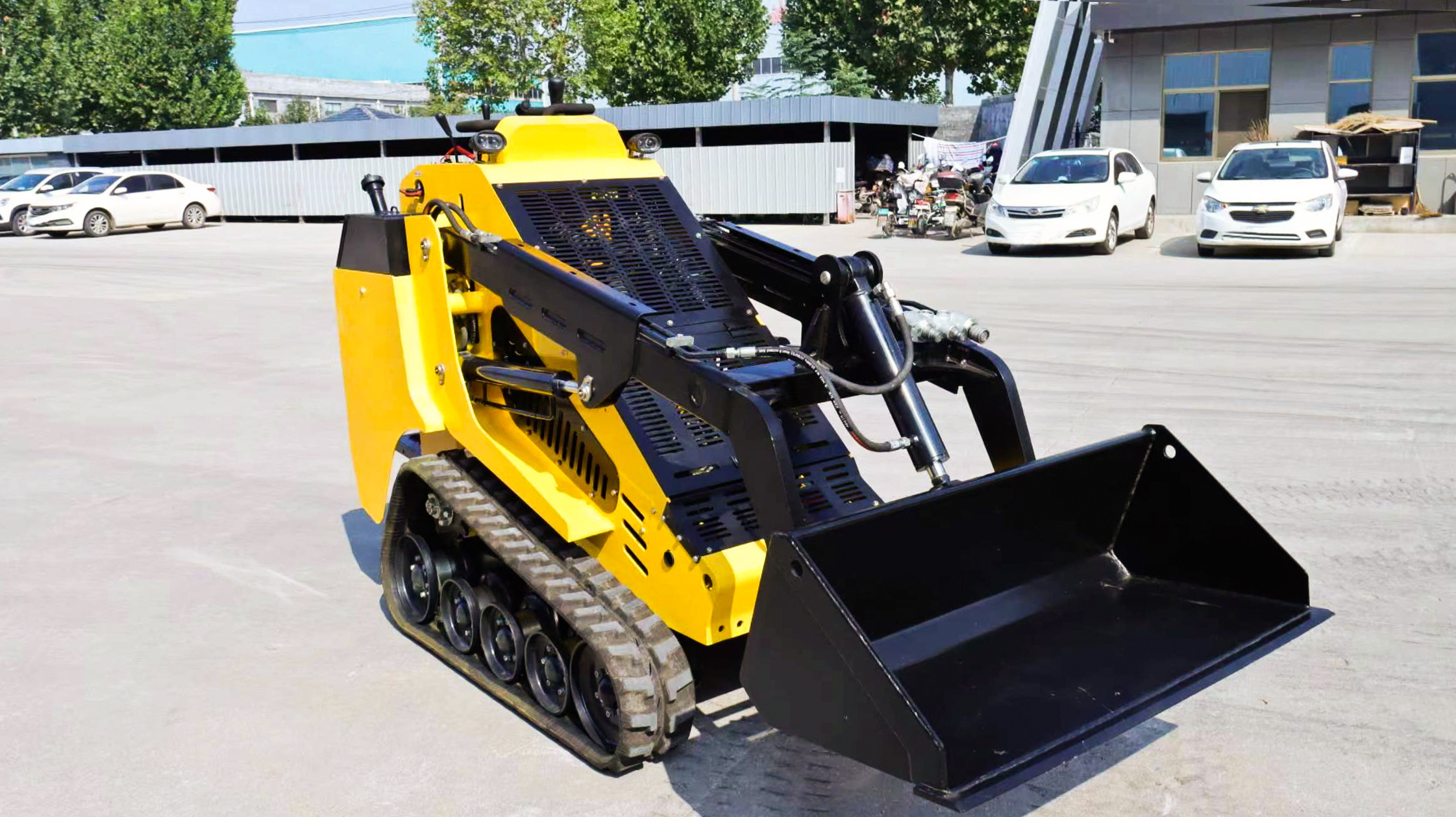 NEW CE Epa Engine Diesel Minicargador Skidsteer Mini Wheel Crawler Loader Earth-moving Machinery Mini Skid Steer Loader