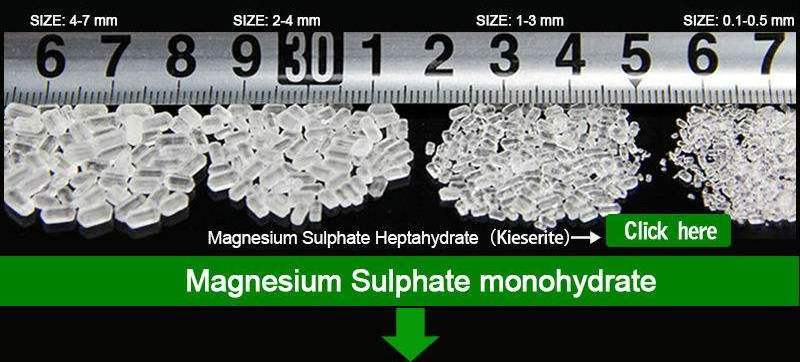 Magnesium Sulphate for Industry Use and Agriculture Use