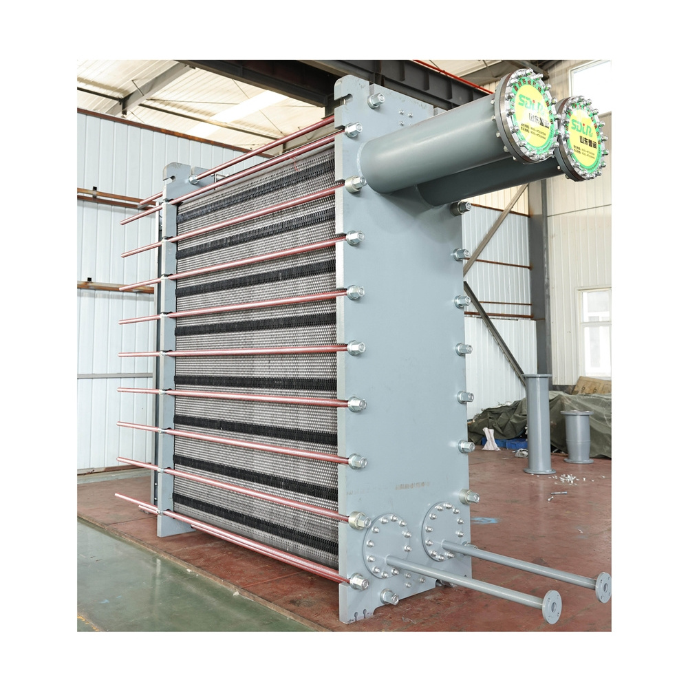 EMTH Stainless Copper Water Cooled Condenser Brazed Aluminium Plate Fin Heat Exchanger