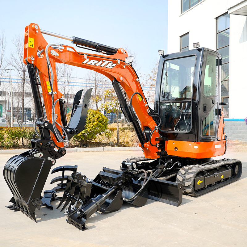 Quality Hydraulic 1.5 Ton Mini Excavator 3.5 Ton Prices Epa Engine Excavators Crawler Digger Farm Excavators 4 Ton New Digger