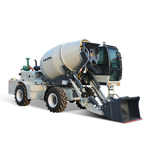 Concrete Transit self loading concrete mixer Truck Mini Diesel self loading mobile concrete mixer trucks