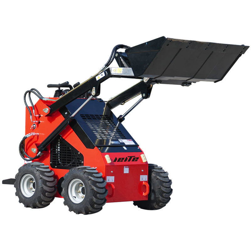 Euro 5 CE EPA China Manufacturer Small mini Skid steer loader 500KG 1 ton Mini Wheel Loader For Sale skid loaders Fast delivery