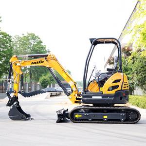 Chinese mini excavator small digger crawler excavator 1 ton 2 ton new bagger for sale Multi function