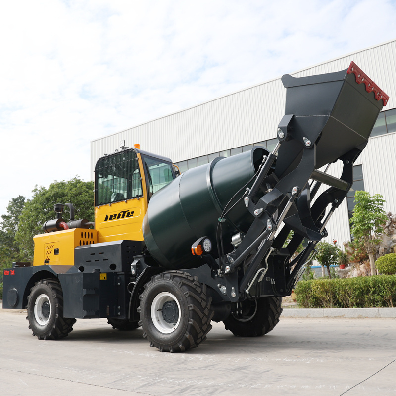 Concrete Transit self loading concrete mixer Truck Mini Diesel self loading mobile concrete mixer trucks