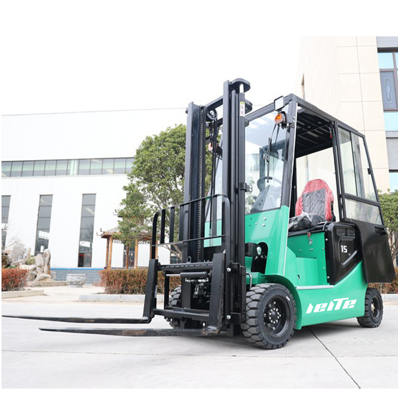 1.5ton Electric Forklift Truck With  Battery Portable Mini Battery Operated Electric Forklift Battery Forklifts