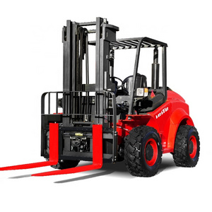 ISO CE China Manufacturer 4x4 All Terrain Forklift 3 ton 4 ton 5 ton Diesel Forklift Trucks Off-road Forklift Articulated