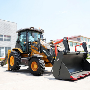 Factory Directly Provide  Compact Tractor With Loader And Backhoe Professional Manufacture Backhoe Excavator Loader 4x4