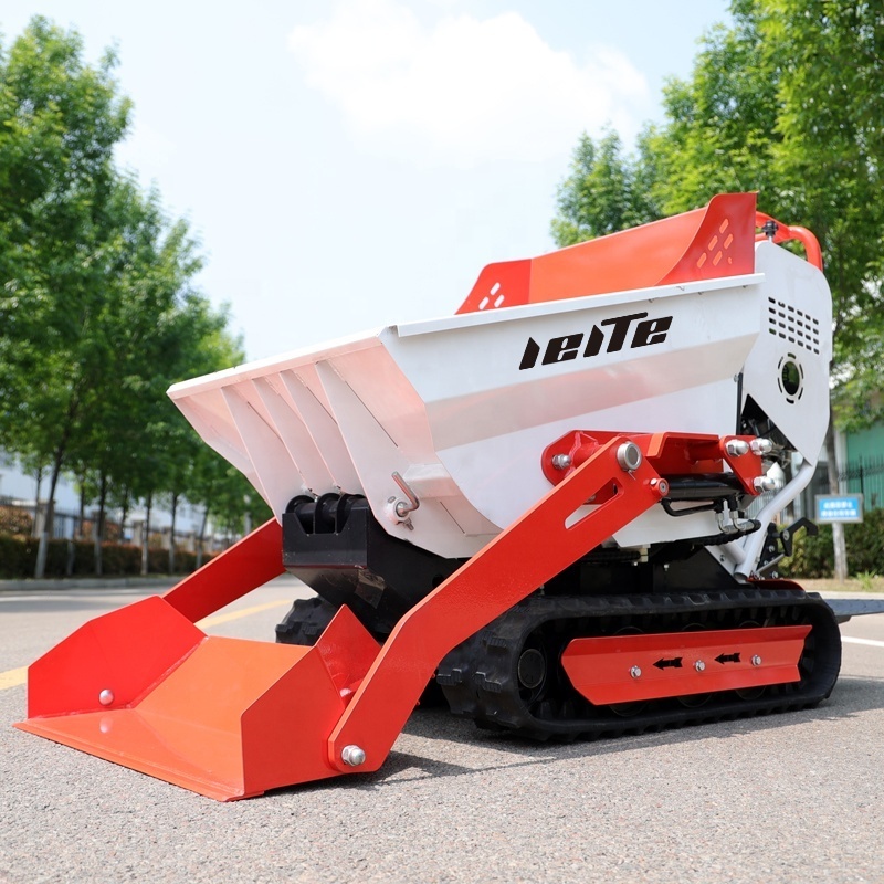 Multi Function Mini Skid Steer Loader With 4 In 1 Bucket mini dumper truck China Skid Steer Factory