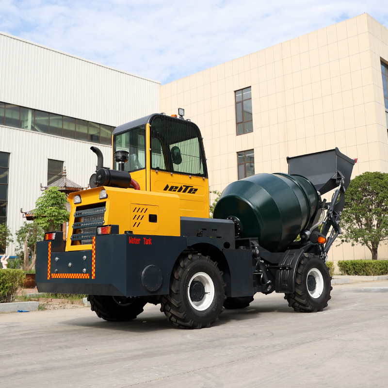 Concrete Transit self loading concrete mixer Truck Mini Diesel self loading mobile concrete mixer trucks