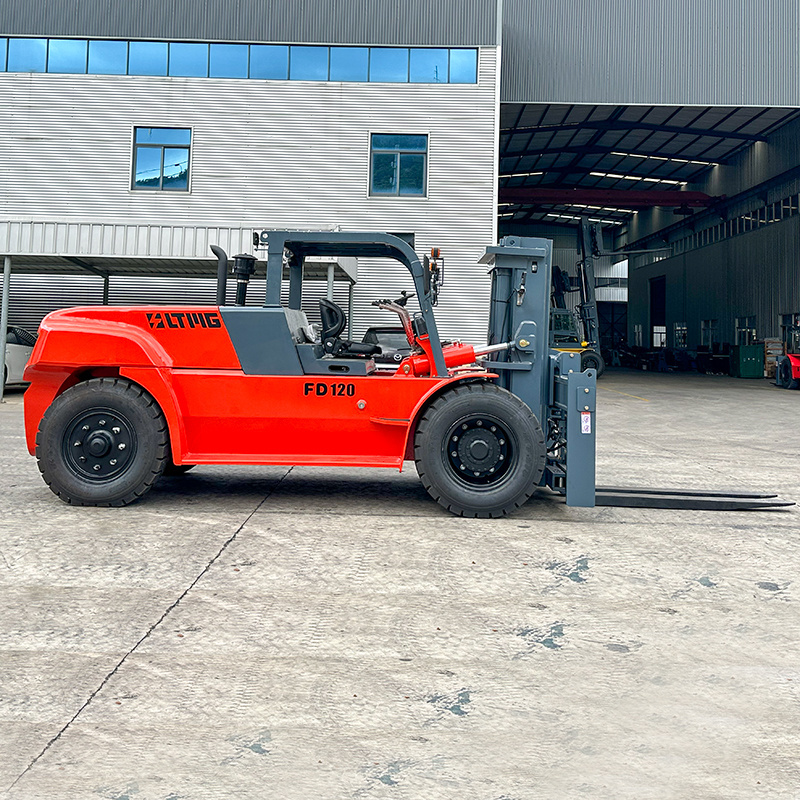 2024 brand new 4 cylinder 10tons 12tons 15tons diesel engine fork lift diesel forklift truck with air condition