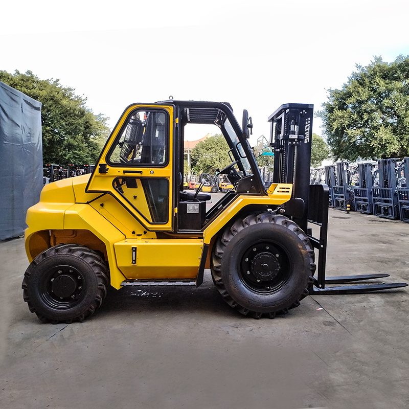 4WD off-road 15 Ton 12 Ton Articulated rough Terrain Forklift