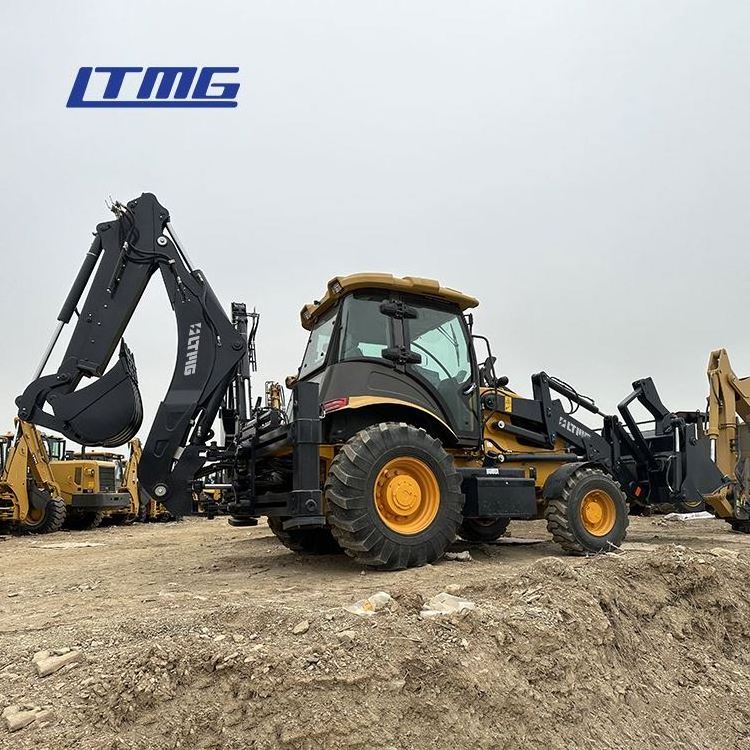 Factory Direct Export mini loader backhoe 4x4 back hoe loader excavator mini front end loader