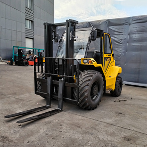 4WD off-road 15 Ton 12 Ton Articulated rough Terrain Forklift