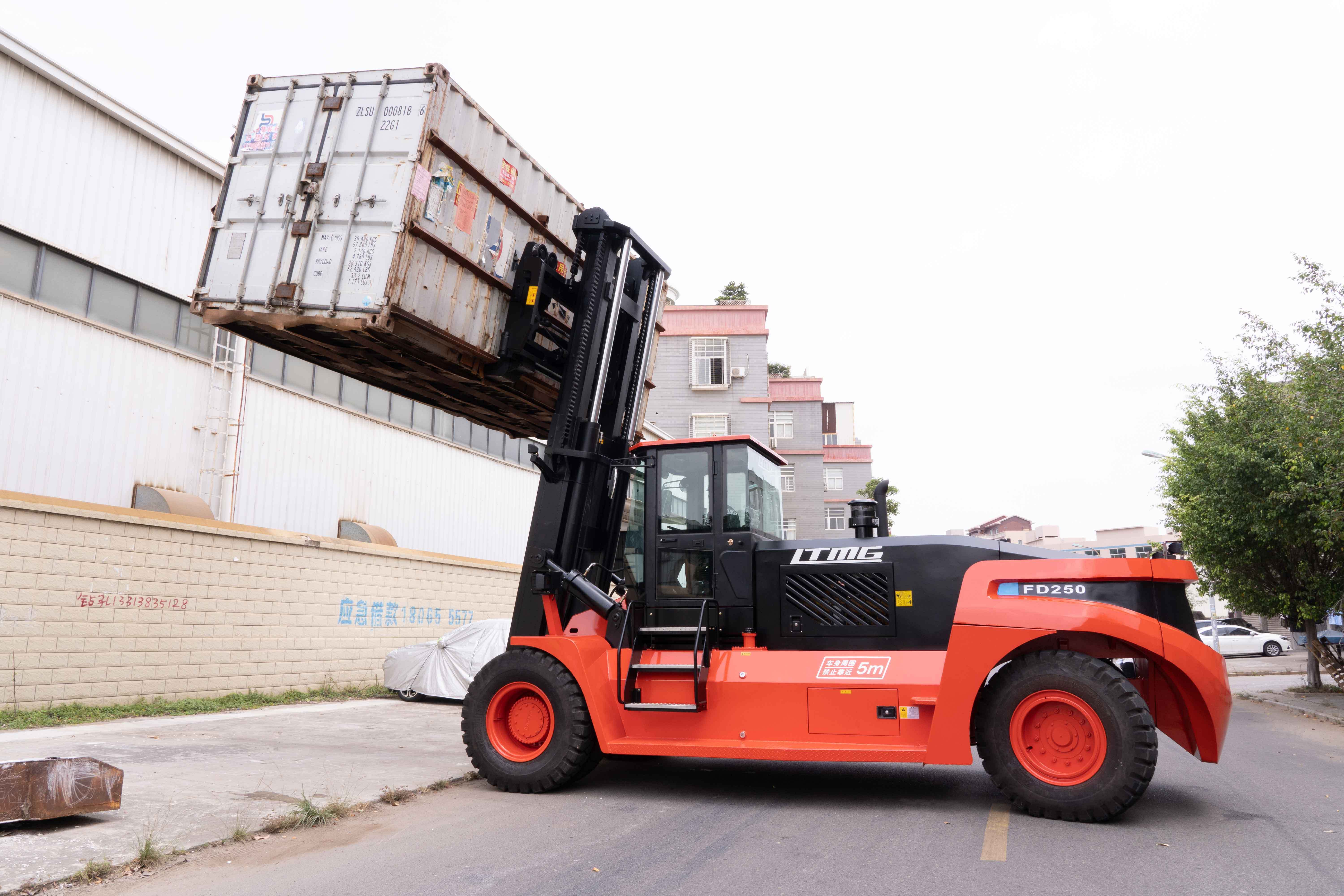 Japan Heavy forklift China 20 tons 25 tons forklift price large diesel forklift with side shift