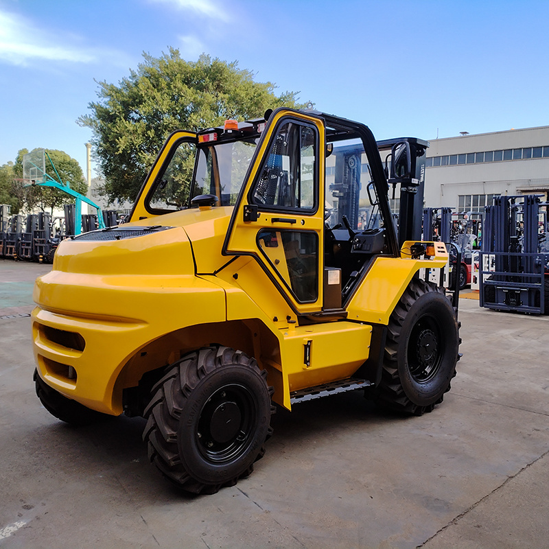 4WD off-road 15 Ton 12 Ton Articulated rough Terrain Forklift