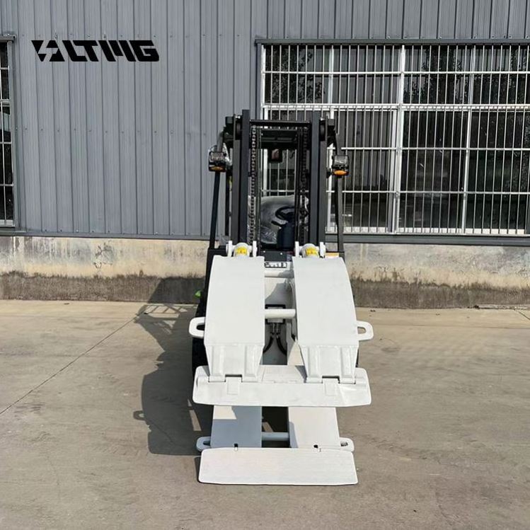 small electric forklift 3ton 3.5 ton electric forklift with paper clamp