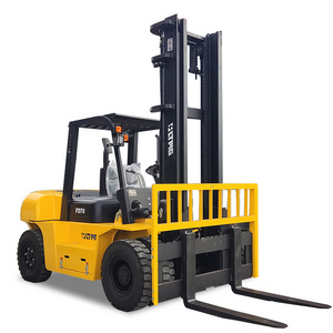 China Manufacture with side shifter  forklift diesel 7 ton diesel forklift for sale