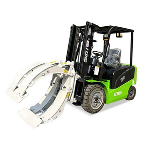 small electric forklift 3ton 3.5 ton electric forklift with paper clamp