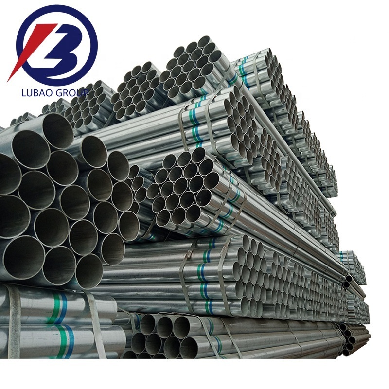 4/6/8 inch  High quality Corrugated  galvanized steel pipe iron price/Hot Dip Galvanized Steel Pipe